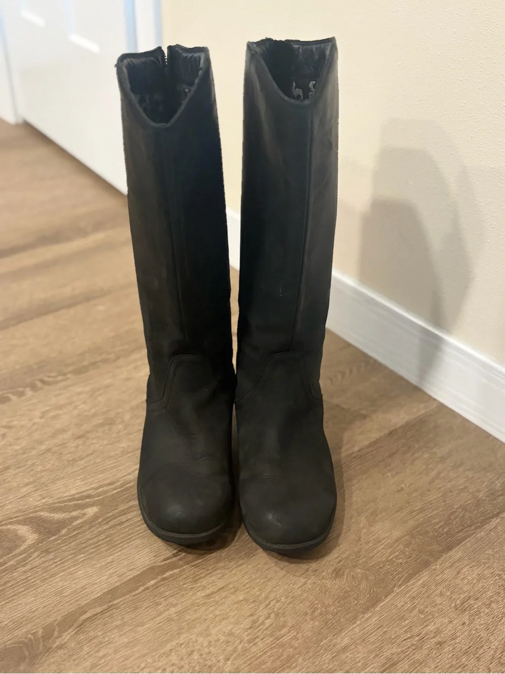 UGG Seldon Tall Over-the-Knee Leather Riding Boots I Size 7.5